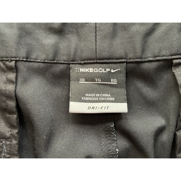 Nike Core Flex Black Golf Shorts Mens 38 Black Dri Fit Standard Fit Performance - Picture 3 of 5